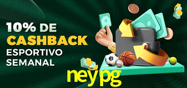 10% de bônus de cashback na neypg